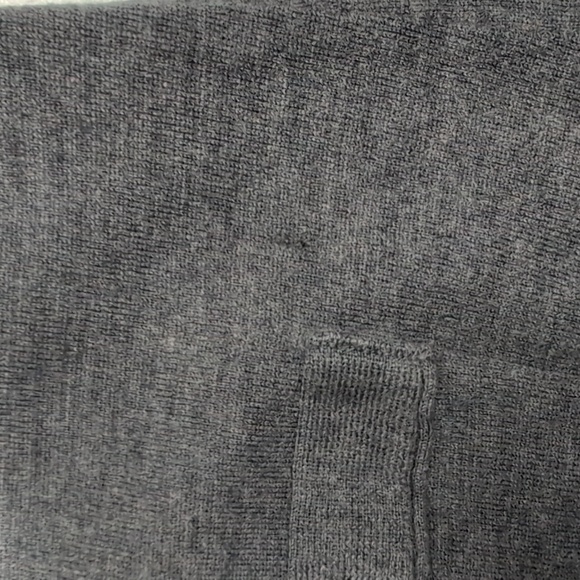 Banana Republic Extra Fine Merino Cardigan Gray Size Medium - Picture 9 of 12